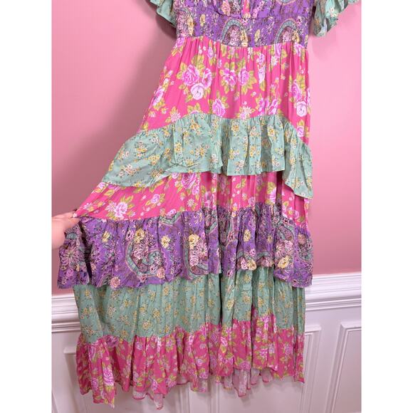 Spell x Spell And The Gypsy Collective Melody Ra-Ra Gown Size XS - Picture 5 of 7